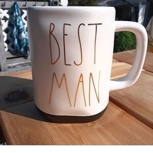 Rae Dunn Best Man Mugs